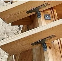 Крепление стропил - методом "салазки"