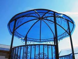 Крыша для беседки из поликарбоната