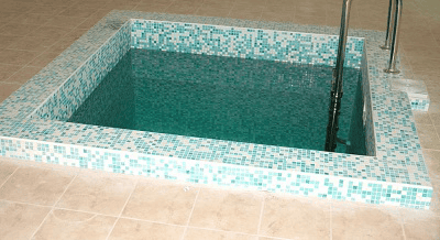 Купель из бетона