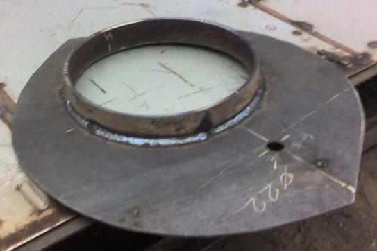 Лицевая стенка для печи