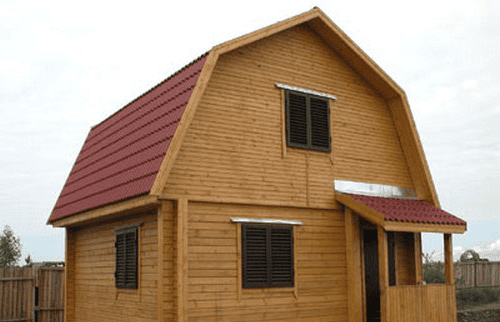 Мансардная крыша своими руками