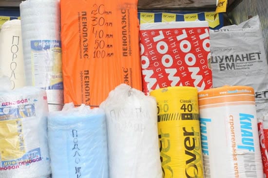 Материалы для утепления пола