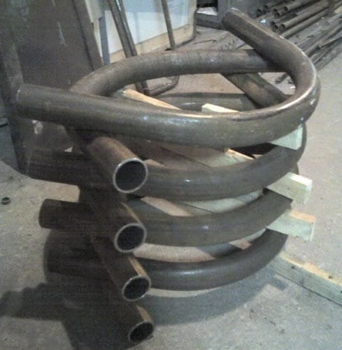 Металлические трубы для печи