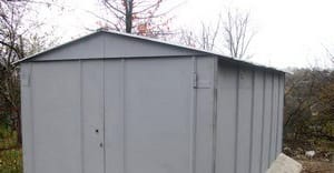 Металлический гараж