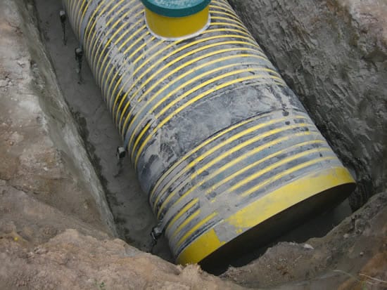 Монтаж септика тритон2