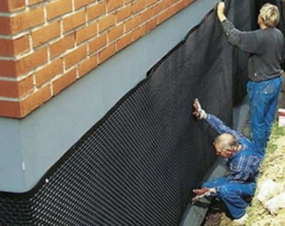 Монтируемая гироизоляция фундамента