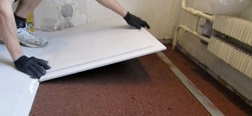 насыпные полы кнауф