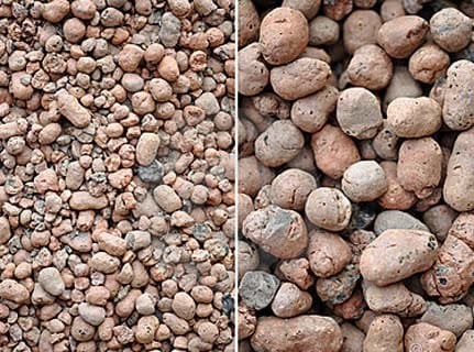 Образец керамзита