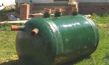 Образец металлического септика