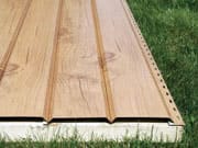 Образец металлосайдинга под дерево