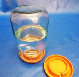 Обрзец вакуумной поилки для птицы