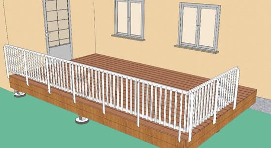 Огораживающая решетка почти готова