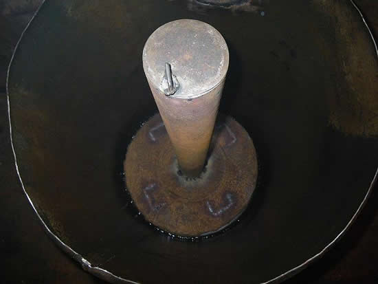 Печь бубафоня изнутри