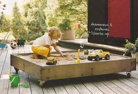 Передвижная песочница