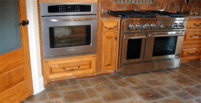 Песчаная плитка - обычно покрывается воском для блеска