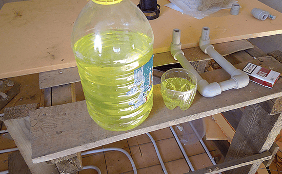 Пластификатор для стяжки пола