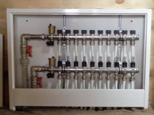 Подключение коллектора для теплого пола