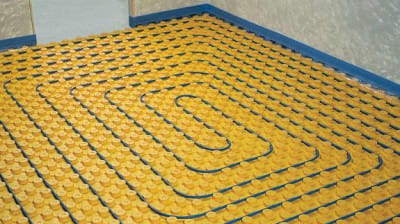 Подложка под трубы для теплого пола