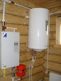 Импортный электрически котел - образец