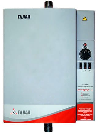 Пример отечественного электрического котла