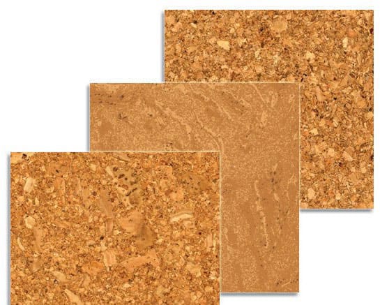 Пробковая клеевая плитка