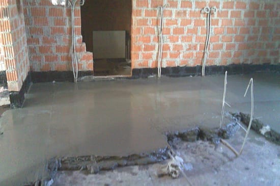 Пропорции раствора для стяжки пола