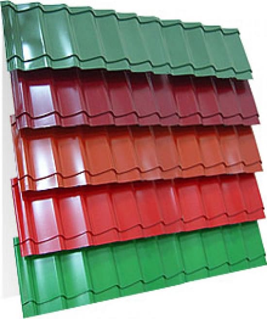 Разновидности металлочерепицы