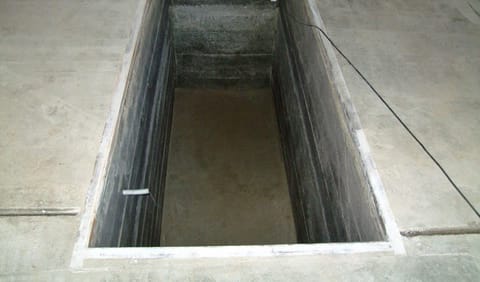 Смотровая яма готова