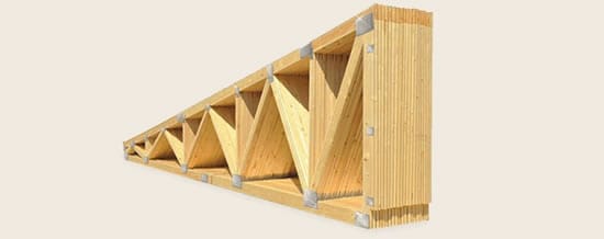 Стропильная система висячего типа