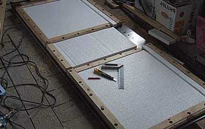 Технология утепления металлической двери