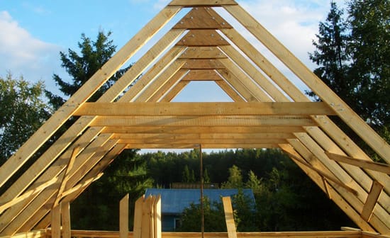 Технология выполнения висячих стропил