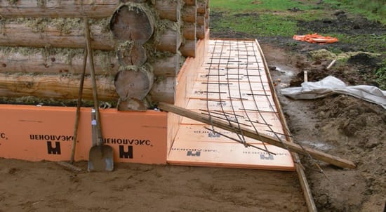 Теплоизоляция грунта пеноплексом