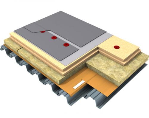 Теплоизоляция плоской кровли