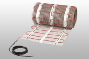 Теплый пол в виде матов - фото