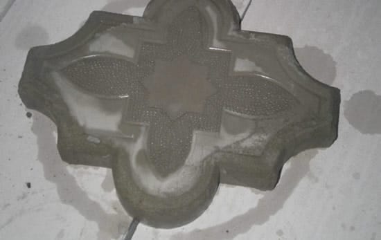 Тротуарная плитка сделанная своими руками