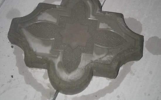 Тротуарная плитка сделанная своими руками