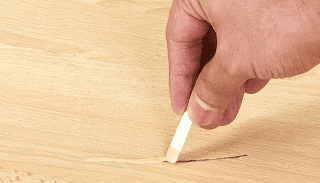 Удаление царапин специальными мастиками