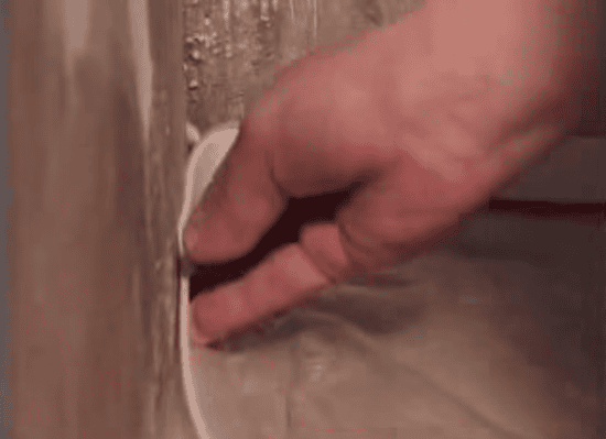 Укладка демпферной ленты