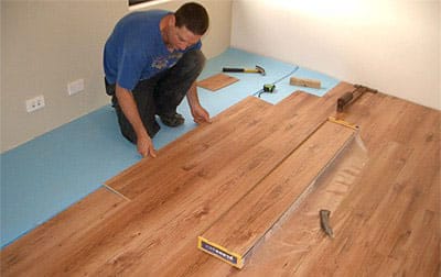 Укладка ламината на деревянный пол своими руками