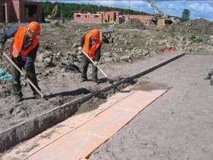 Укладка теплоизолирующих пластов