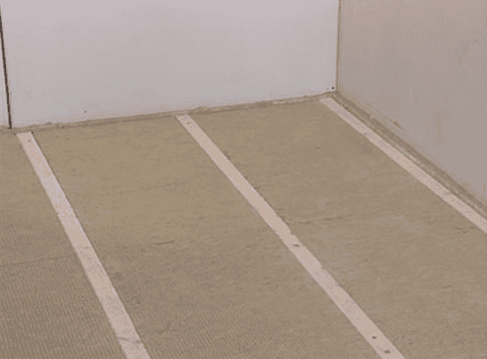 Укладка теплоизоляционных плит по всему полу