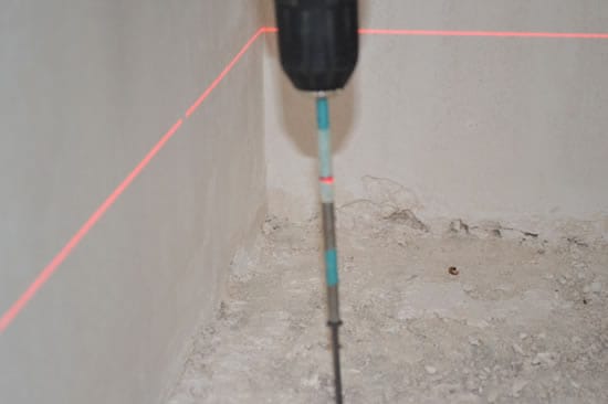 Установка профильных маяков