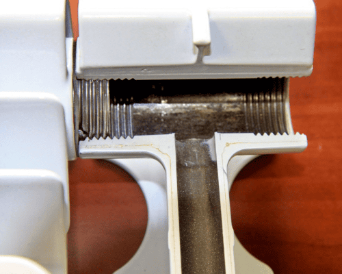 Устройство биметаллического радиатора изнутри