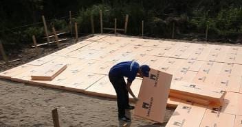 Утепление плитного фундамента пеноплексом