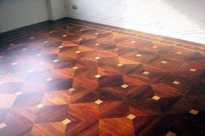 Уже выполненная стяжка пола