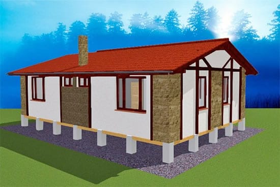 Возведение фундамента на песчаном грунте