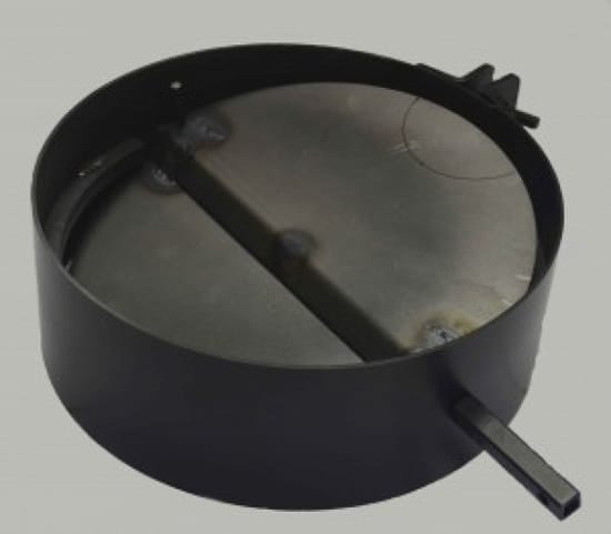 Вьюшка в дымовой трубе