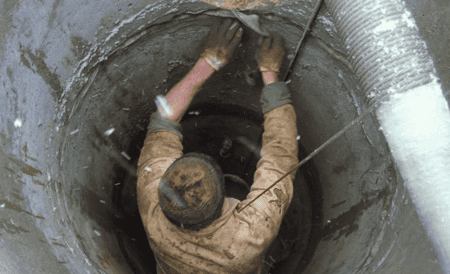 Заделываем шов/трещину цементным раствором