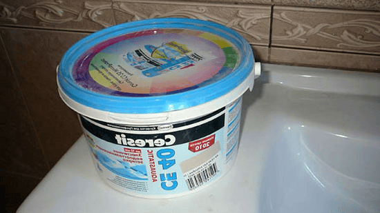 Затирка для плитки церезит