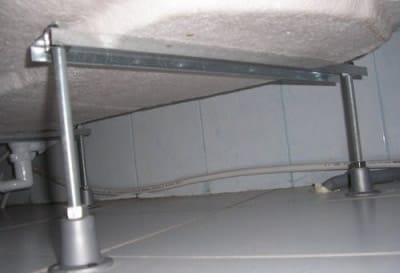 Установка ванны своими руками